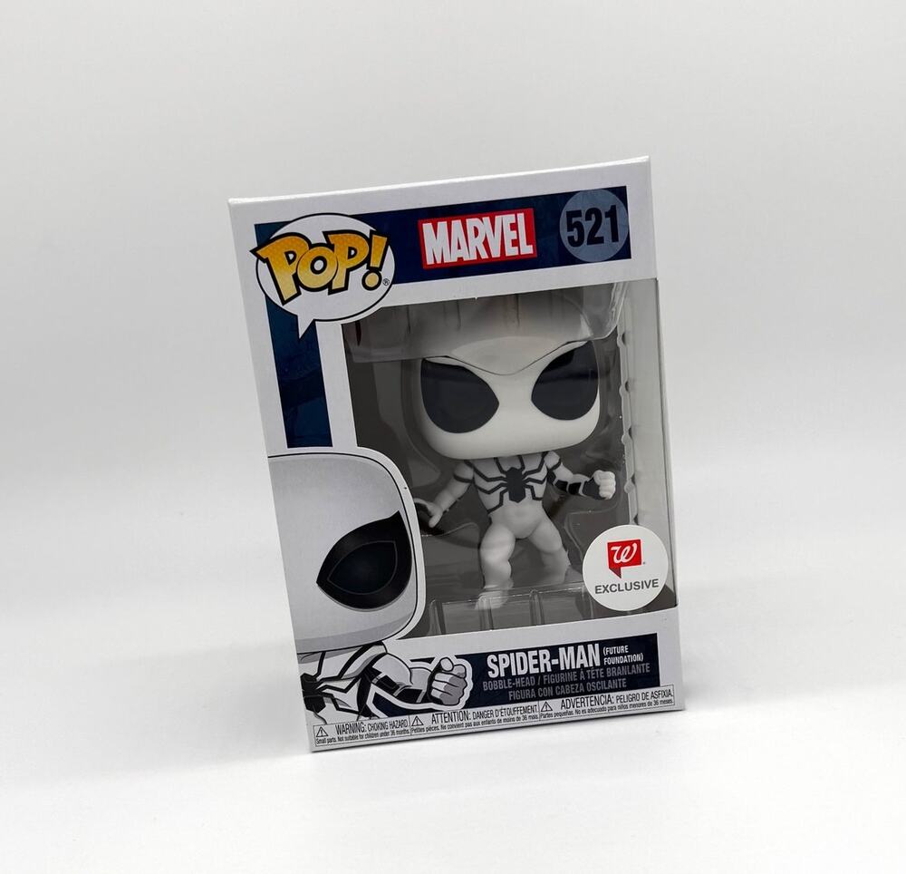 Funko Pop Marvel Spider-Man Future Foundation #521 Walgreens Exclusive Box